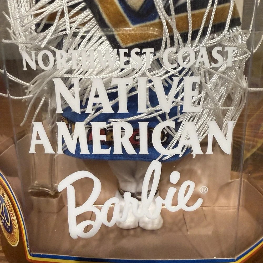1999 Mattel Barbie Northwest Coast Native American Dolls of the World Barbie NIB
